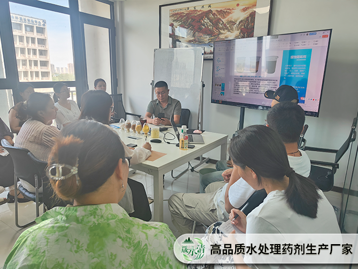 晟水清环保举办销售技能培训会 强化药剂专业知识促进业务拓展